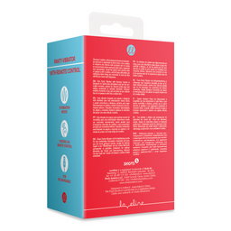 Loveline by shots Panty Vibrator met Afstandsbediening - Brighto Rood (8714273049018)