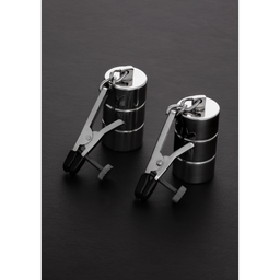 Steel by shots Verstelbare Tepelknijpers + Verwisselbare Gewichten - 2 Stuks (8714273782274)