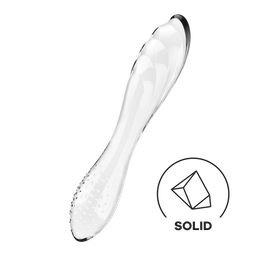 Satisfyer Dazzling Crystal 1 - Glas Dildo - Transparant (4061504045658)
