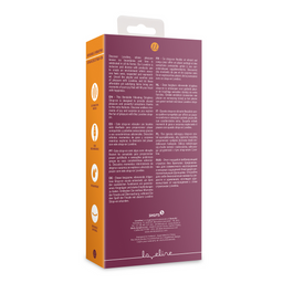 Loveline by shots Buigbare Vibrerende Strapless Strap-on - Merlot Druif (8714273048868)