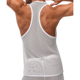 Male power Tanktop - L/XL - Wit (845830082617)