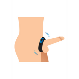 Xr brands Siliconen Cockring met Afstandsbediening (848518039804)