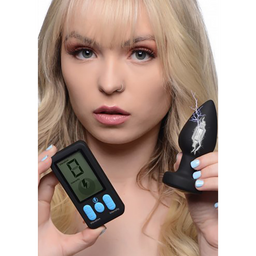 Xr brands E-Stim Pro - Siliconen Vibrerende Anale Plug + Afstandsbediening (848518042651)