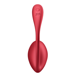 Satisfyer Shiny Petal Connect App - Draagbare Koppel Vibrator - Rood (4061504002675)