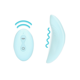 Loveline by shots Panty Vibrator met Afstandsbediening - Arctic Blue (8714273049209)