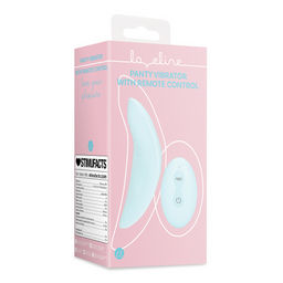 Loveline by shots Panty Vibrator met Afstandsbediening - Arctic Blue (8714273049209)