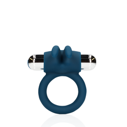 Loveline by shots Vibrerende Rabbit Cock Ring - Baltisch Blauw (8714273050618)