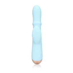 Loveline by shots Pulse Wave en Op-en-Neer Beweegbare Ring Vibrator - Arctic Blue (8714273049124)