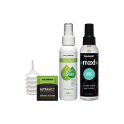 Doc johnson Vibrerende Dual Density ULTRASKYN Speelgoed Set + Afstandsbediening (782421073442)