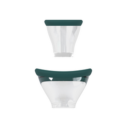 Pumped by shots Exquise - Oplaadbare Vulva- en Borstpomp - Bosgroen (8714273054869)
