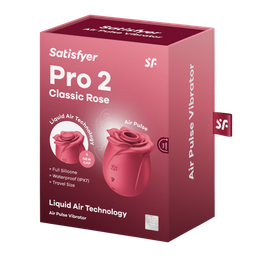 Satisfyer Pro 2 - Classic Rose - Air Pulse Vibrator (4061504065854)