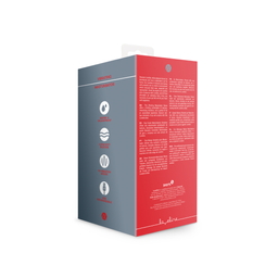 Loveline by shots Vibrerende Masturbator Sleeve - Licoorzwart (8714273050625)