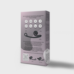 Snail vibe CURVE - Dual Stimulator - Black (8720615764358)