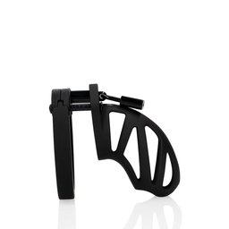 Mancage by shots Model 24 - Chastity Cage - 3.5'' / 9 cm - Zwart (8714273051240)