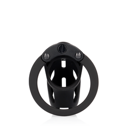 Mancage by shots Model 24 - Chastity Cage - 3.5'' / 9 cm - Zwart (8714273051240)