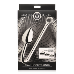 Xr brands Anal Hook Trainer met 3 Plugs (848518052858)