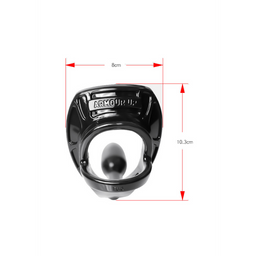 Perfectfitbrand Armor Tug Lock - Cockring met Ball Strap en Butt Plug - Klein (854854005519)