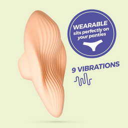 Crushious Atlantis - Panty Vibe met Afstandsbediening - Oranje (7403254159778)
