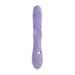Vive by shots Fronda - G-Spot Vibrerende en Tikken Blad Clitorisstimulator - Lavendel (8714273059062)