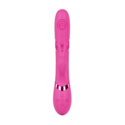 Vive by shots Mimi - G-Spot Vibrerende en Tikkende Konijn - Roze (8714273059017)