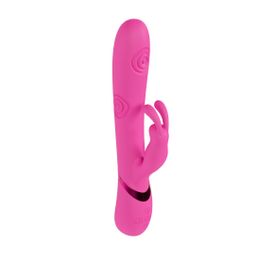 Vive by shots Mimi - G-Spot Vibrerende en Tikkende Konijn - Roze (8714273059017)
