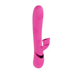 Vive by shots Fiore - G-Spot Air Wave Vibrerende en Kloppende Flared Clitorale Stimulator - Roze (8714273059048)