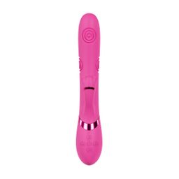 Vive by shots Fiore - G-Spot Air Wave Vibrerende en Kloppende Flared Clitorale Stimulator - Roze (8714273059048)