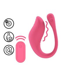 Loveline by shots Vibrerende G-Spot Vibe met Afstandsbediening - Roze (8714273026422)