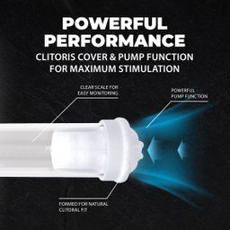 Pumped by shots MaxLift - 7 Function Suction Masturbator Pump - Metallic Red (8714273061454)