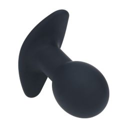Levelz by shots Enkele Gloeilamp Vibrerende Siliconen Anale Plug - Zwart (8714273067531)
