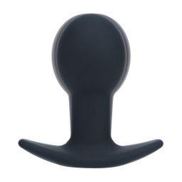 Levelz by shots Enkele Gloeilamp Vibrerende Siliconen Anale Plug - Zwart (8714273067531)
