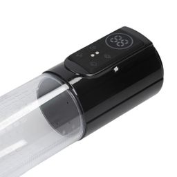 Pumped by shots MegaLift - Automatische Waterdichte Penis Pomp - Zwart (8714273059529)