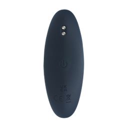 Levelz by shots Vibrerende Siliconen Prostaat Stimulator Anale Plug - M - Zwart (8714273067456)