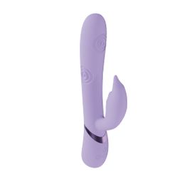 Vive by shots Pallina - G-Spot Vibrerende en Tikken Parels Clitorale Stimulator - Lavendel (8714273059093)