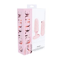 Loveline by shots Velvet - Afstandsbediening Vibrerende Plug - Roze (8714273058607)