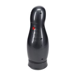 Pumped by shots Virtuo - Suction and Vibration Masturbator Pump with Phone Attachment - Gun Metal (8714273061393)