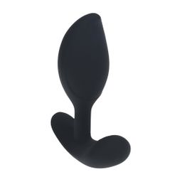 Levelz by shots Afstandsbediening Vibrerende Vloeibare Siliconen Anale Plug - Zwart (8714273067937)