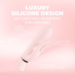Loveline by shots Tendre - Konijnen Vibrator - Roze (8714273058508)