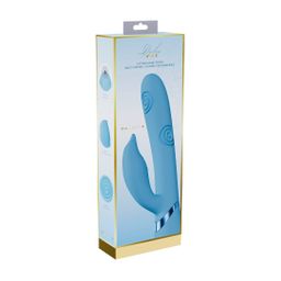 Vive by shots Pallina - G-Spot Vibrerende en Tikken Kralen Clitorisstimulator - Blauw (8714273059086)