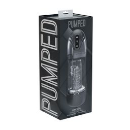 Pumped by shots SonicPull - Suction and Vibration Masturbator Pump - Multimedia Enhanced - Gun Metal (8714273061416)