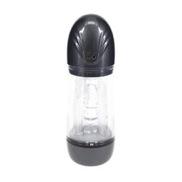 Pumped by shots SonicPull - Suction and Vibration Masturbator Pump - Multimedia Enhanced - Gun Metal (8714273061416)