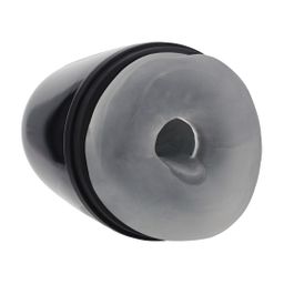 Pumped by shots Pulsar - Negative Pressure Suction and Vibration Masturbator Pump - Gun Metal (8714273061461)