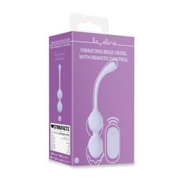 Loveline by shots Vibrerende Kegelbal met Afstandsbediening - Lavendel (8714273026439)