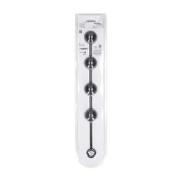 Levelz by shots Ronde Siliconen Anale Ballen - XL - 50mm - Zwart (8714273068392)
