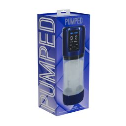 Pumped by shots UltraLift - Automatische Waterdichte Masturbator Pomp - Metallic Blauw (8714273059598)