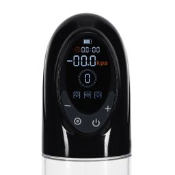 Pumped by shots CyberPulse - Automatische Waterdichte Penis Pomp - Zwart (8714273059543)