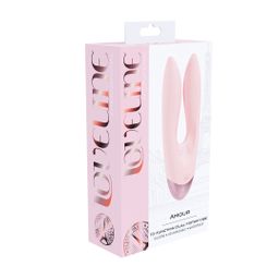 Loveline by shots Amour - Dual Motor Vibe - Roze (8714273058522)