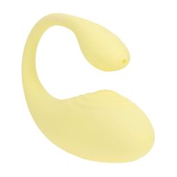Loveline by shots Vibrerende G-Spot Vibe met Afstandsbediening - Geel (8714273026446)