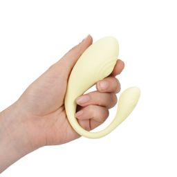 Loveline by shots Vibrerende G-Spot Vibe met Afstandsbediening - Geel (8714273026446)