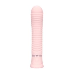 Loveline by shots Divine - Geribbelde G-spot Vibe - Roze (8714273058461)
